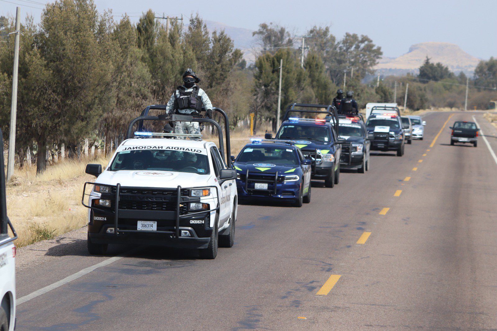 Ej Rcito Guardia Nacional Y Polic A Estatal Junto Con La De Jalisco Y