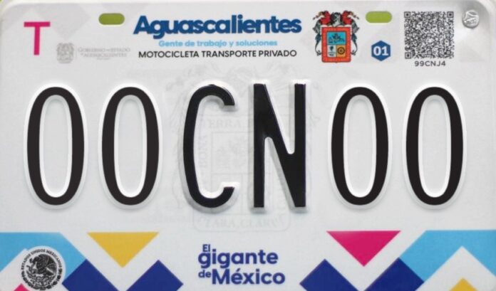 Pr Ximo Mes Se Dejar N Ver Las Nuevas Placas De Esta Administraci N Estatal En Aguascalientes